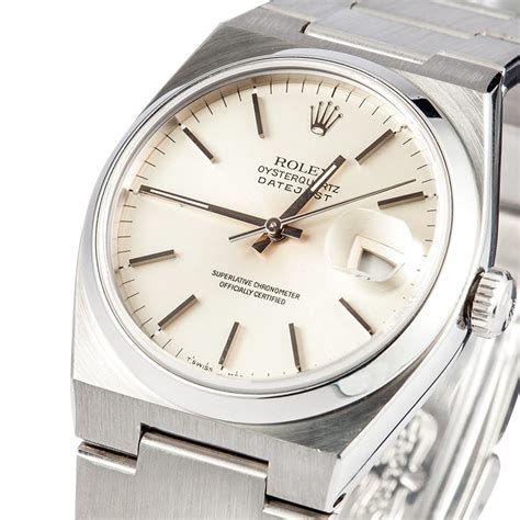 rolex oysterquartz day date white gold|rolex oyster quartz 17000 price.